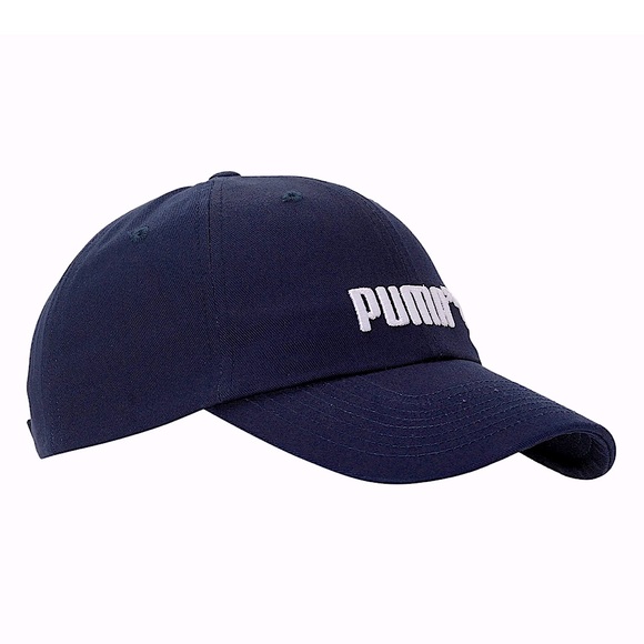 PUMA | Essentials No. 2 Logo Cap | Navy Blue | NWT - Picture 3 of 11